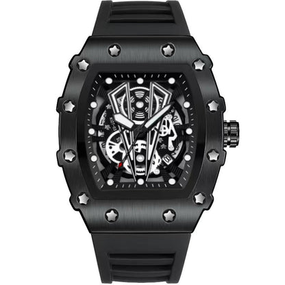Zido Brand Richard Fully Automatic Men's Watch High-Looking Casual Sports Quartz Cut Out Waterproof Non-Mechanical
