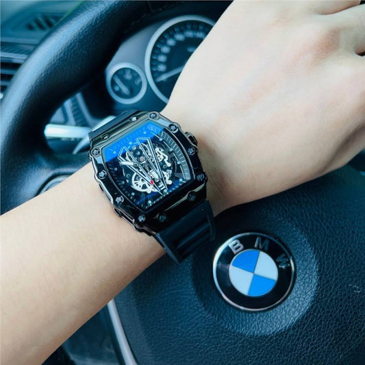 Zido Brand Richard Fully Automatic Men's Watch High-Looking Casual Sports Quartz Cut Out Waterproof Non-Mechanical